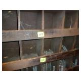 Bins of Taco Flanges & Pipe Nipples 2 Middle Rows