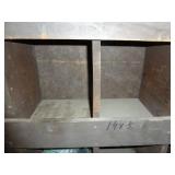 Bins of Taco Flanges & Pipe Nipples 2 Middle Rows