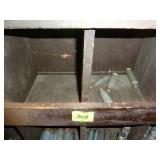 Bins of Taco Flanges & Pipe Nipples 2 Middle Rows