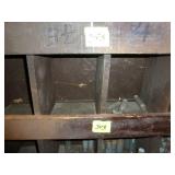 Bins of Taco Flanges & Pipe Nipples 2 Middle Rows