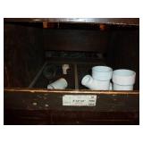 PVC Fittings Center 2 Rows