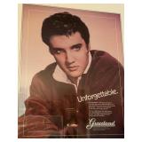 Elvis Presley Graceland Unforgettable Framed Poster