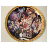 Elvis 75th Anniversary Commemorative Collector Plate by Knowles
