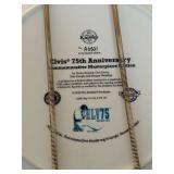 Elvis 75th Anniversary Commemorative Collector Plate by Knowles