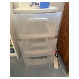 Sterilite 3-Drawer Plastic Storage Unit with My Kit Organizer Box