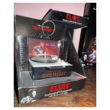 Collection of 6 Elvis Presley Musical Christmas Ornaments with Original Boxes