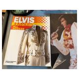 Elvis Presley Collectible Lot with Prints, Waste basket, Poster, and Tray Plus Star Wars Episode I Poster