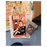 Elvis Presley Memorabilia Collection with Magazines, Newspapers, and Ephemera