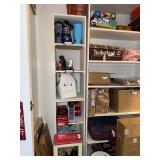 White Bookcases Set, Contents Not Included