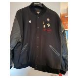 Elvis Presley Graceland Varsity Jacket with Pins Size XL