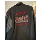 Elvis Presley Graceland Varsity Jacket with Pins Size XL