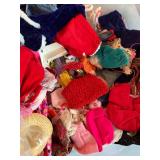 Large Barbie Doll and Accessory Collection in Storage Bin