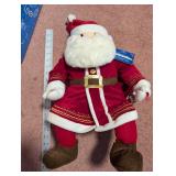 Holiday Plush Collection Including Limited Edition Bear, Teddy, Santa, and Hanging Decor