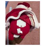 Holiday Plush Collection Including Limited Edition Bear, Teddy, Santa, and Hanging Decor