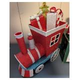 Collection of 7 Holiday and Christmas Figurines and Decorations