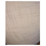 Pair of Modern Table Lamps with Chrome and Glass Bases