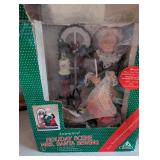 Collection of Holiday Dolls and Animated Christmas Decorations