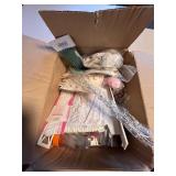 Large Collection of Sewing and Craft Supplies with Storage Drawers