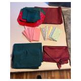 Collection of Holiday and Floral Table Linens and Placemats