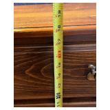 Wooden Cedar Hope Chest with Brass Handles