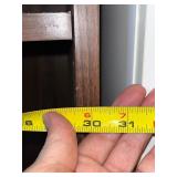 Wood Grain Adjustable Bookshelf 72x31x12 Inches