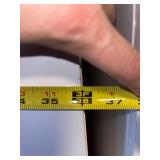 White Two-Door Storage Cabinet, 72 in. Tall x 36 in. Wide