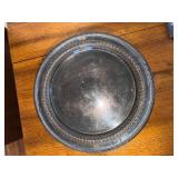 Collection of Crystal Decor and Silver-Plated Serving Trays