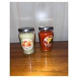 Pair of Celebration Home Jar Candles Cucumber Melon and Mango Cooler 5.5 Inch