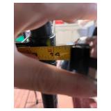 Black Metal Wire Shelving Unit 54x36x14 Inches with 4 Shelves