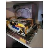 Carmen Collection Glass Serveware Set with Floral Design in Original Boxes