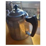 Wagner Ware Sydney O 4 Pt Colonial Tea Pot Pat. 1912