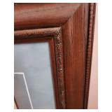 Terry Redlin Framed Art Print Racing Home 28x36 with Thomas Kinkade Studio Print