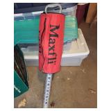Maxfli Golf Ball Shag Tube with Red Zip Case