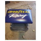 Goodyear Racing Mechanic Creeper and Twin Halogen Work Light Stand