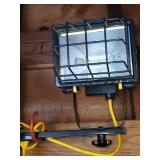 Goodyear Racing Mechanic Creeper and Twin Halogen Work Light Stand