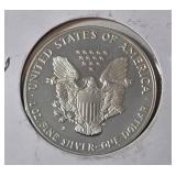 1992 S   Silver Eagle - Proof Mint   1 Oz. Fine Silver