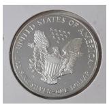 2001 W  Silver Eagle  - Proof Mint   1 Oz. Fine Silver