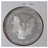 1996 P  Silver Eagle - Proof Mint   1 Oz. Fine Silver