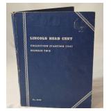 Lincoln Head Cent Collection Starting 1941 - 1975  (Book is Full)