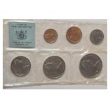 1968 Coins of New Zealand Proof Set