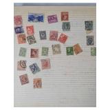 Book of Vintage Stamps