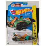 Hot Wheels HW OFF-ROAD Land Crusher and Jet Threat 4.0