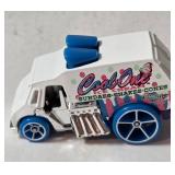 HotWheels CoolOne Van, Canyon Carver Police Bike, Knight Draggin