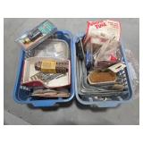 4 Bins of misc hardware