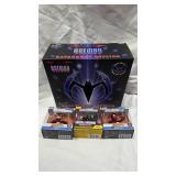 Batman Batarang and 3 Metalfigs Mini Figurines