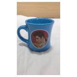 Lot of Elvis Collectibles - Graceland Model, License plate, Mug, Figurine