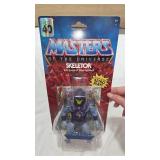 Lot of Action Figures - Dune, Startrek, Stranger Things mini Guitar, and Skeletor