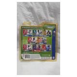 Lot of baseball Figurines, Catchers Mitt, and Trading Cards