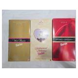 Lot of 2 Avon and 1 Hallmark Barbies