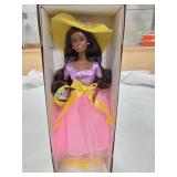 Lot of 3 Spring Barbies and 1 Holiday Barbie